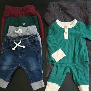Cat & Jack Lot 7 Pieces Size Newborn And 0-3 Months